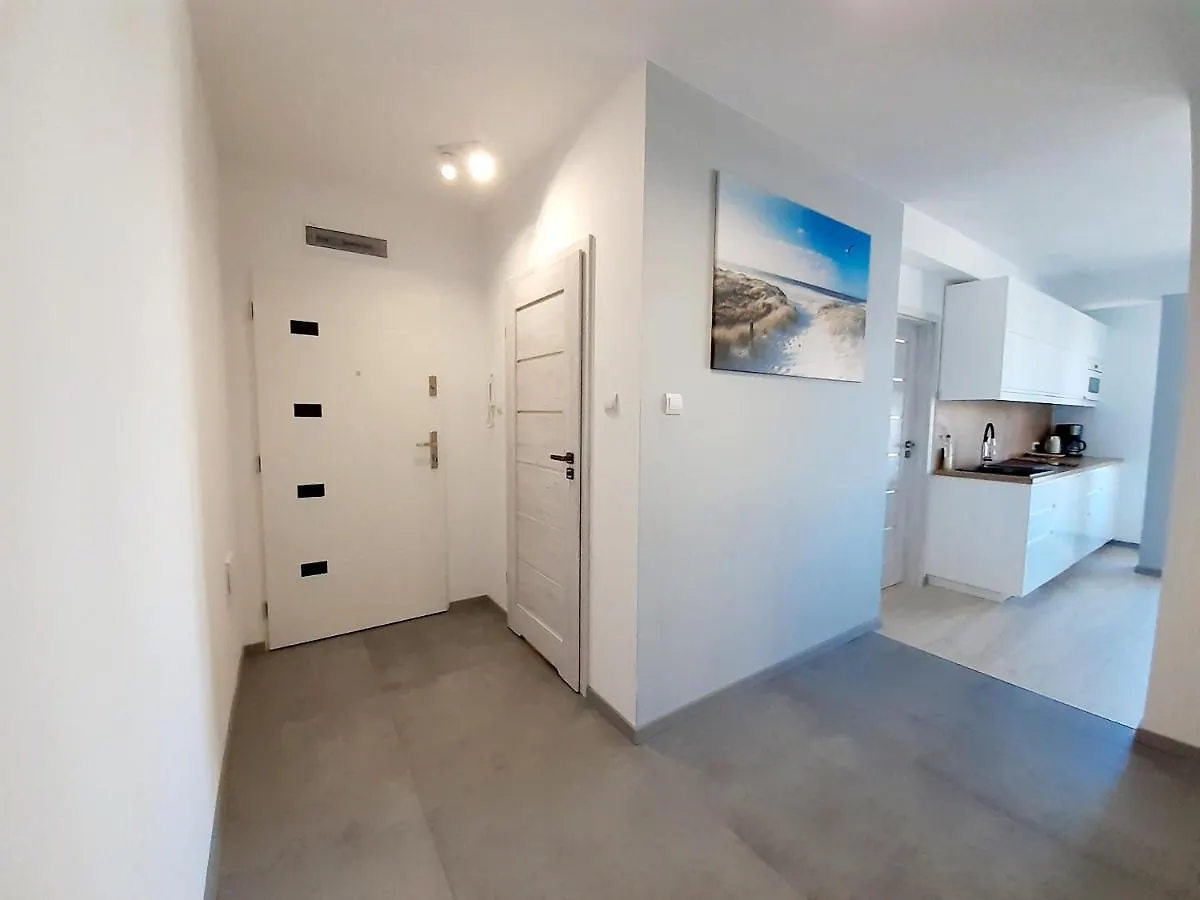 Apartament Apartament Kapitański Mostek 17A z widokiem na port i latarnię morską oraz garażem Kołobrzeg